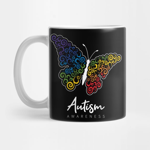 Autism Awareness Butterfly by amyvanmeter